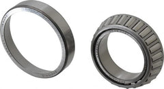 SKF - 50mm Bore Diam, 80mm OD, 20mm Wide, Tapered Roller Bearing - 60,500 N Dynamic Load Capacity, 88,000 N Static Load Capacity - Exact Tooling