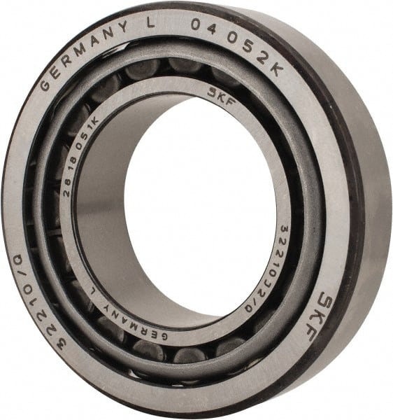SKF - 50mm Bore Diam, 90mm OD, 24.75mm Wide, Tapered Roller Bearing - 82,500 N Dynamic Load Capacity, 100,000 N Static Load Capacity - Exact Tooling