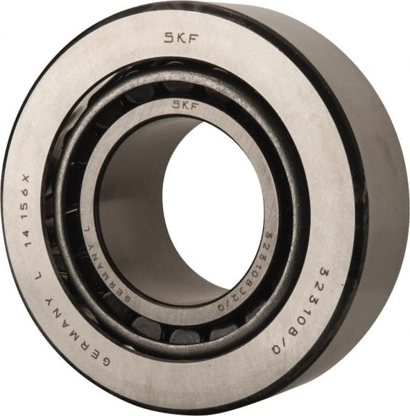 SKF - 50mm Bore Diam, 110mm OD, 42.25mm Wide, Tapered Roller Bearing - 161,000 N Dynamic Load Capacity, 216,000 N Static Load Capacity - Exact Tooling