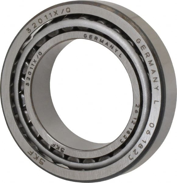 SKF - 55mm Bore Diam, 90mm OD, 23mm Wide, Tapered Roller Bearing - 80,900 N Dynamic Load Capacity, 116,000 N Static Load Capacity - Exact Tooling