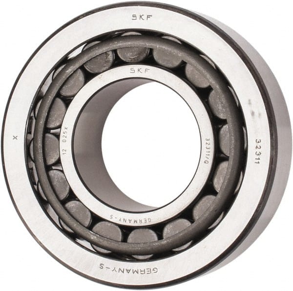 SKF - 55mm Bore Diam, 120mm OD, 45.5mm Wide, Tapered Roller Bearing - 198,000 N Dynamic Load Capacity, 250,000 N Static Load Capacity - Exact Tooling
