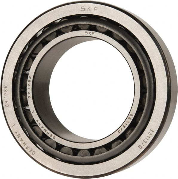 SKF - 65mm Bore Diam, 110mm OD, 34mm Wide, Tapered Roller Bearing - 142,000 N Dynamic Load Capacity, 208,000 N Static Load Capacity - Exact Tooling