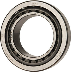 SKF - 65mm Bore Diam, 110mm OD, 34mm Wide, Tapered Roller Bearing - 142,000 N Dynamic Load Capacity, 208,000 N Static Load Capacity - Exact Tooling