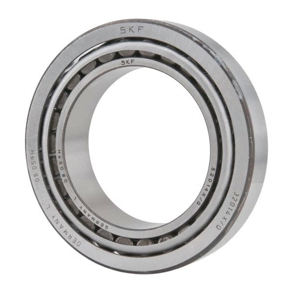 SKF - 70mm Bore Diam, 110mm OD, 25mm Wide, Tapered Roller Bearing - 101,000 N Dynamic Load Capacity, 153,000 N Static Load Capacity - Exact Tooling