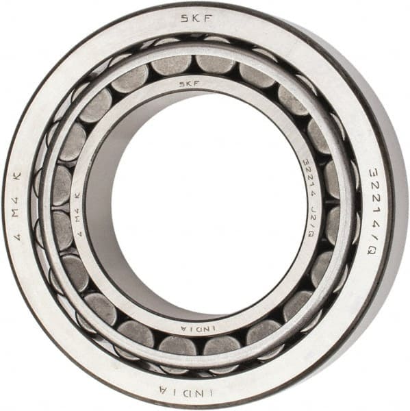 SKF - 70mm Bore Diam, 125mm OD, 33.25mm Wide, Tapered Roller Bearing - 157,000 N Dynamic Load Capacity, 208,000 N Static Load Capacity - Exact Tooling