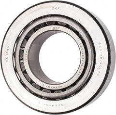 SKF - 70mm Bore Diam, 150mm OD, 54mm Wide, Tapered Roller Bearing - 281,000 N Dynamic Load Capacity, 400,000 N Static Load Capacity - Exact Tooling