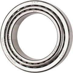 SKF - 75mm Bore Diam, 115mm OD, 31mm Wide, Tapered Roller Bearing - 134,000 N Dynamic Load Capacity, 228,000 N Static Load Capacity - Exact Tooling