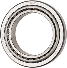SKF - 80mm Bore Diam, 125mm OD, 29mm Wide, Tapered Roller Bearing - 138,000 N Dynamic Load Capacity, 216,000 N Static Load Capacity - Exact Tooling