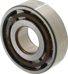 SKF - 20mm Bore Diam, 52mm Outside Diam, 15mm Wide Cylindrical Roller Bearing - 30,800 N Dynamic Capacity, 26,000 Lbs. Static Capacity - Exact Tooling