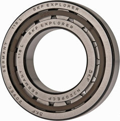 SKF - 45mm Bore Diam, 85mm Outside Diam, 19mm Wide Cylindrical Roller Bearing - 60,500 N Dynamic Capacity, 64,000 Lbs. Static Capacity - Exact Tooling