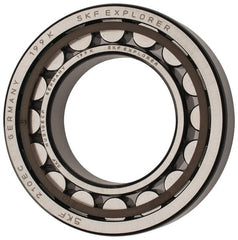 SKF - 50mm Bore Diam, 90mm Outside Diam, 20mm Wide Cylindrical Roller Bearing - 64,400 N Dynamic Capacity, 69,500 Lbs. Static Capacity - Exact Tooling