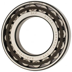 SKF - 60mm Bore Diam, 110mm Outside Diam, 22mm Wide Cylindrical Roller Bearing - 93,500 N Dynamic Capacity, 102,000 Lbs. Static Capacity - Exact Tooling