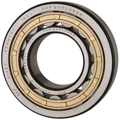 SKF - 70mm Bore Diam, 150mm Outside Diam, 35mm Wide Cylindrical Roller Bearing - 205,000 N Dynamic Capacity, 228,000 Lbs. Static Capacity - Exact Tooling