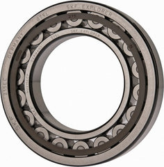 SKF - 75mm Bore Diam, 130mm Outside Diam, 25mm Wide Cylindrical Roller Bearing - 130,000 N Dynamic Capacity, 156,000 Lbs. Static Capacity - Exact Tooling