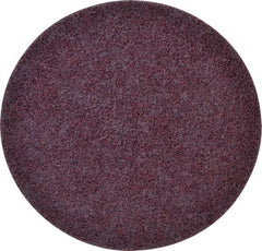3M - 7" Coarse Grade Ceramic Deburring Disc - Quick Change Connection, Maroon, 8,600 Max RPM - Exact Tooling