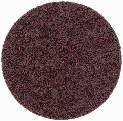 3M - 4-1/2" Diam, Ceramic Hook & Loop Disc - Coarse Grade, Nonwoven, A Weight Backing, Series GB-DH - Exact Tooling