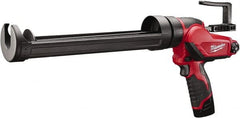Milwaukee Tool - 1 Qt Half Barrel Battery Caulk/Adhesive Applicator - Use with Quart Pack Material - Exact Tooling