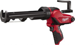 Milwaukee Tool - 10 oz Half Barrel Frame Battery Caulk/Adhesive Applicator - Use with 10 oz Cartridge Material Containers - Exact Tooling