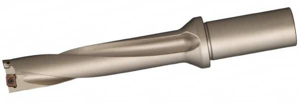 Sumitomo - 7.697" Max Drill Depth, 5xD, 1-1/2" Diam, Indexable Insert Drill - 2 Inserts, 1-1/2" Shank Diam, Whistle Notch Shank - Exact Tooling