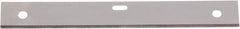 Hyde Tools - Steel Scraper Replacement Blade - 5-7/8" Blade Length x 1-7/8" Blade Width, For 4" Shavers - Exact Tooling
