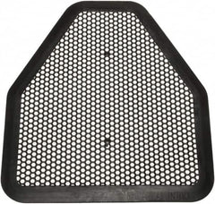Ability One - Disposable Urinal Mat - Black, Apple Scented - Exact Tooling