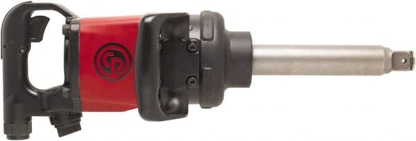 Chicago Pneumatic - 1" Drive, 5,160 RPM, 2,150 Ft/Lb Torque Impact Wrench - D-Handle, 10 CFM, 90 psi, 1/2" NPT Inlet - Exact Tooling