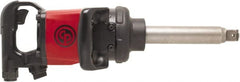 Chicago Pneumatic - 1" Drive, 5,160 RPM, 2,150 Ft/Lb Torque Impact Wrench - D-Handle, 10 CFM, 90 psi, 1/2" NPT Inlet - Exact Tooling