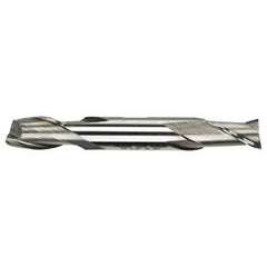 11/16 Dia. - 1-5-5/8 OAL - HSS-TiN - Center cutting DE EM-2 FL - Exact Tooling
