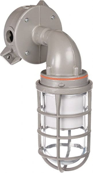 Hubbell Killark - 120 to 277 VAC, 13 Watt, LED Hazardous Location Light Fixture - Corrosion, Dirt, Dust, Heat, Moisture & Vibration Resistant, Aluminum Housing - Exact Tooling
