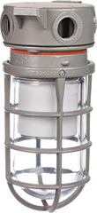 Hubbell Killark - 120 to 277 VAC, 13 Watt, LED Hazardous Location Light Fixture - Corrosion, Dirt, Dust, Heat, Moisture & Vibration Resistant, Aluminum Housing - Exact Tooling