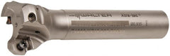 Walter - 3/4" Cut Diam, 8mm Max Depth of Cut, 3/4" Shank Diam, 8" OAL, Indexable Square Shoulder End Mill - AD.T 0803.. Inserts, Cylindrical Shank, 90° Lead Angle - Exact Tooling