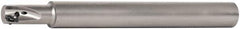 Walter - 13mm Cut Diam, 8mm Max Depth of Cut, 5/8" Shank Diam, 6-1/4" OAL, Indexable Square Shoulder End Mill - AD.T 0803.. Inserts, Cylindrical Shank, 90° Lead Angle - Exact Tooling