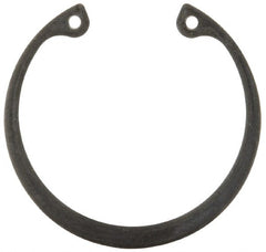 Rotor Clip - 0.062" Thick, Phosphate Finish, Steel Snap Internal Retaining Ring - 0.068" Groove Width, 0.054" Groove Depth, 1.858" Groove Diam, Grade 1060-1090 - Exact Tooling