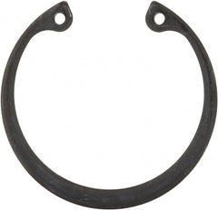Rotor Clip - 0.062" Thick, Phosphate Finish, Steel Snap Internal Retaining Ring - 0.068" Groove Width, 0.05" Groove Depth, 1.725" Groove Diam, Grade 1060-1090 - Exact Tooling
