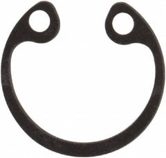 Rotor Clip - 0.777" Bore Diam, Spring Steel Internal Snap Retaining Ring - Exact Tooling