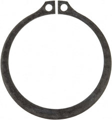 Rotor Clip - 1.886" Groove Diam, 2" Shaft Diam, Phosphate Steel, Snap External Retaining Rings - 0.068" Groove Width, 0.057" Groove Depth, 0.062" Ring Thickness, Grade 1060-1090 - Exact Tooling