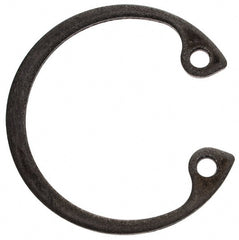 Rotor Clip - 0.035" Thick, Phosphate Finish, Steel Snap Internal Retaining Ring - 0.039" Groove Width, 0.023" Groove Depth, 0.796" Groove Diam, Grade 1060-1090 - Exact Tooling