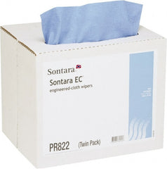 NuTrend Disposables - Dry General Purpose Wipes - Pop-Up, 12" x 16-1/2" Sheet Size, Blue - Exact Tooling