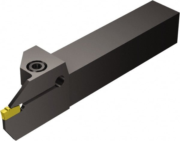 Sandvik Coromant - 24.89mm Max Depth, 3.96mm to 6mm Width, External Right Hand Indexable Grooving/Cutoff Toolholder - Exact Tooling