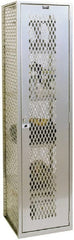 Hallowell - 1 Door, 1 Tier, Welded Locker - Exact Tooling