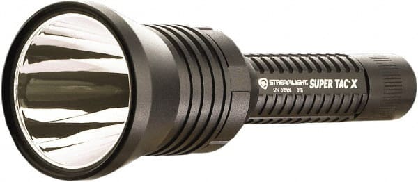 Streamlight - White LED Bulb, 200 Lumens, Industrial/Tactical Flashlight - Black Aluminum Body, 2 CR123A Lithium Batteries Included - Exact Tooling