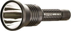 Streamlight - White LED Bulb, 200 Lumens, Industrial/Tactical Flashlight - Black Aluminum Body, 2 CR123A Lithium Batteries Included - Exact Tooling