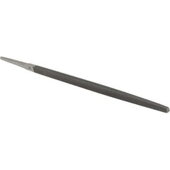 Value Collection - 8" Long, Bastard Cut, Square American-Pattern File - Double Cut - Exact Tooling