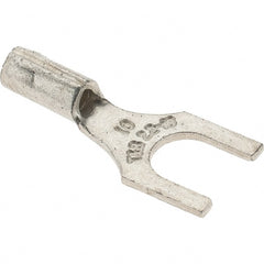 Value Collection - #10 Stud, 22 to 16 AWG Compatible, Noninsulated, Crimp Connection, Standard Fork Terminal - Exact Tooling