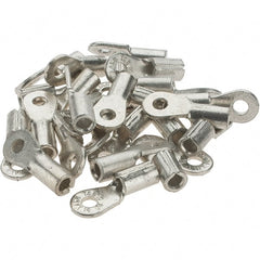 Value Collection - 9-7 AWG Noninsulated Crimp Connection Circular Ring Terminal - #10 Stud, Tin Plated Copper Contact - Exact Tooling