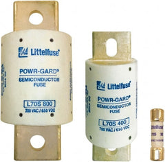 Value Collection - 650 VDC, 700 VAC, 200 Amp, Fast-Acting Semiconductor/High Speed Fuse - 5-3/32" OAL, 20 at DC, 200 at AC kA Rating, 1-1/2" Diam - Exact Tooling