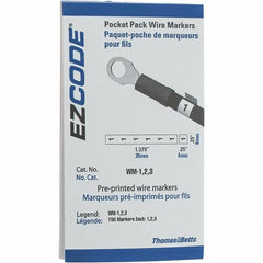 Value Collection - Wire Marker Books & Pens Wire Marker Type: Book Book Type: Numeric - Exact Tooling