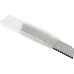 Value Collection - 10 Piece Steel Utility Knife Blade - 0.7087" Blade Thickness - Exact Tooling