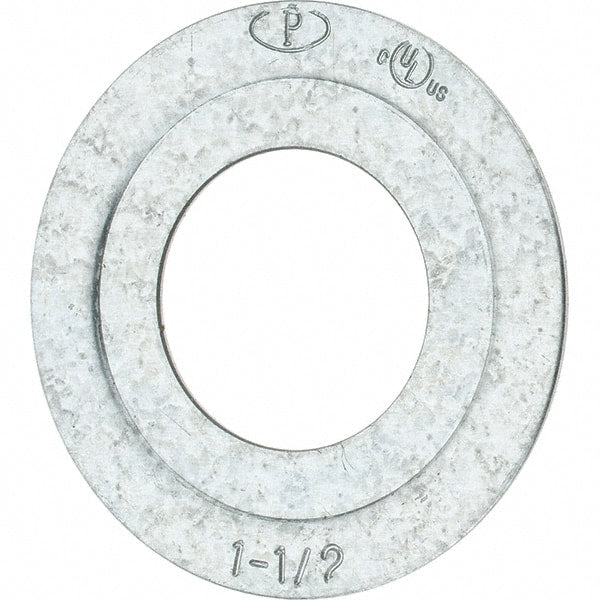 Value Collection - 1-1/2" Conduit, Electrical Enclosure Steel Reducing Washer - For Use with Rigid/Intermediate/Thinwall Conduit - Exact Tooling