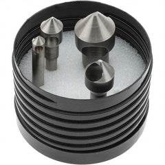 Value Collection - 1/4 to 13/16" Head Diam, Countersink Set - Exact Tooling